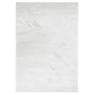 vidaXL Tapis OVIEDO &agrave; poils courts gris 160x230 cm
