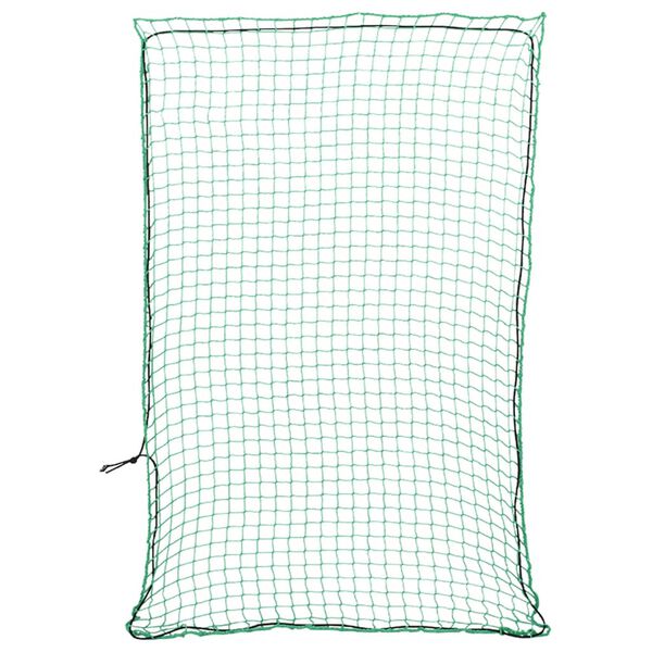 vidaXL Filet pour remorque avec corde élastique vert 2,2x1,5 m PP