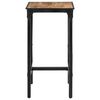 vidaXL Ensemble de bar 3 pcs bois de manguier brut massif et m&eacute;tal
