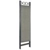 vidaXL Cloison de s&eacute;paration 6 panneaux Anthracite 240 x 180 cm