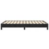 vidaXL Cadre de lit sans matelas noir 120x190 cm velours