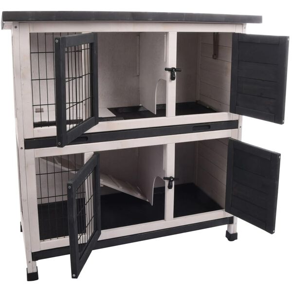 FLAMINGO Clapier Combi 1 Rustique 100x50x102 cm