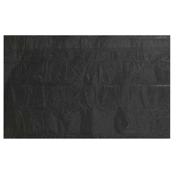 vidaXL Couverture de piscine rectangulaire 1000x600 cm PE Noir