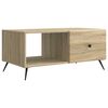 vidaXL Table basse Ch&ecirc;ne Sonoma 90 x 50 x 40 cm Bois d'ing&eacute;nierie