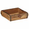 vidaXL Plateau Marron 31 x 29 x 10 cm Bois Recyclé Solide