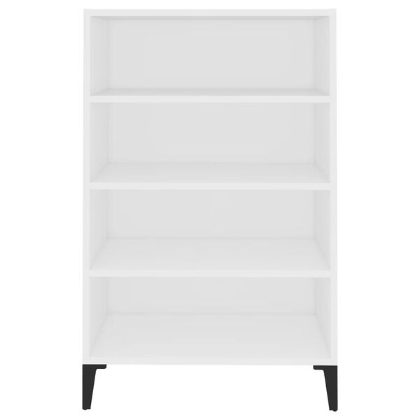 vidaXL Buffet Blanc 57x35x90 cm Agglom&eacute;r&eacute;