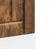 vidaXL Panneau de lave-vaisselle Lucca ch&ecirc;ne fum&eacute; bois d'ing&eacute;nierie