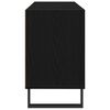 vidaXL Meuble TV Ch&ecirc;ne noir 103,5 x 30 x 50 cm Bois d'ing&eacute;nierie