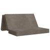 vidaXL Canap&eacute;-lit pliable 120 x 67 x 45 cm Gris clair