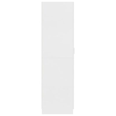 vidaXL Garde-robe Blanc 80x52x180 cm Bois d’ingénierie