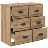 vidaXL Buffet Ch&ecirc;ne artisanal 70 x 35,5 x 67,5 cm Bois d'ing&eacute;nierie