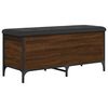 vidaXL Banc de rangement ch&ecirc;ne marron 102x42x45 cm bois d'ing&eacute;nierie