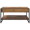 vidaXL Table basse Bois Ancien 80 x 50 x 40 cm Bois d'ing&eacute;nierie