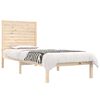 vidaXL Cadre de lit sans matelas 75x190 cm bois massif