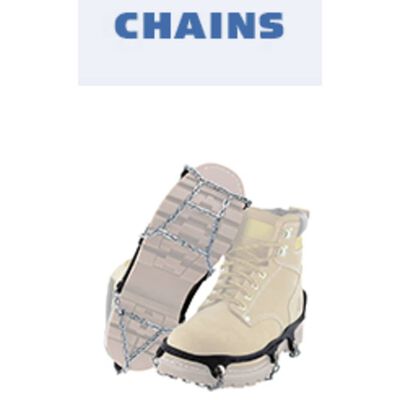 Yaktrax Crampons de bottes de neige Chains XL 46+ Noir
