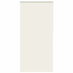 vidaXL Store enrouleur occultant blanc cass&eacute; 105x210 cm largeur tissu