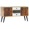 vidaXL Buffet 118x30x62 cm Bois de manguier massif