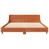 vidaXL Cadre de lit sans matelas cire marron 140x200cm bois pin massif