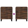 vidaXL Cabinet de chevet Noyer 50 x 33 x 60 cm Bois d'acacia massif