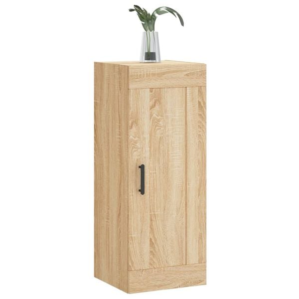 vidaXL Armoire murale chêne sonoma 34,5x34x90 cm bois d'ingénierie