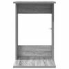 vidaXL Table d'appoint Gris Sonoma 40 x 38 x 62,5 cm Bois d'ing&eacute;nierie
