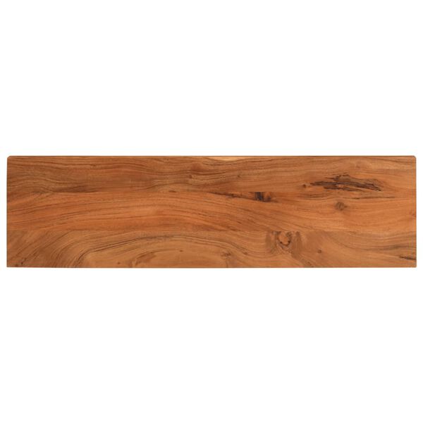 vidaXL Dessus de table 100x30x2,5cm rectangulaire bois massif d'acacia
