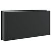 vidaXL Niche de douche noir mat 62x32x9 cm acier inoxydable