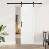 vidaXL Porte coulissante ORKDAL Blanc 73,5 x 211 cm Pin massif