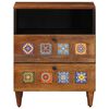 vidaXL Cabinet de chevet Marron 50 x 33 x 62 cm Bois de mangue massif
