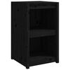 vidaXL Armoire de cuisine d'ext&eacute;rieur noir 55x55x92 cm bois pin massif