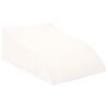 vidaXL Coussin pour les jambes Blanc 68 x 41 x 24 cm Mousse PU