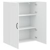 vidaXL Armoire de cuisine Lucca Blanc brillant 80 x 31 x 100 cm
