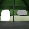 vidaXL Tente de cabine familiale 8 personnes vert imperméable