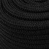 vidaXL Corde de travail Noir 18 mm 25 m Polyester