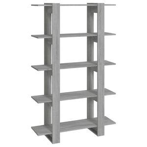 vidaXL Biblioth&egrave;que/S&eacute;parateur de pi&egrave;ce Sonoma gris 100x30x160 cm