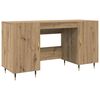 vidaXL Bureau ch&ecirc;ne artisanal Bois d'ing&eacute;nierie 140 x 50 x 75 cm
