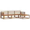 vidaXL Ensemble de canap&eacute;s d'ext&eacute;rieur 4 pc Naturel