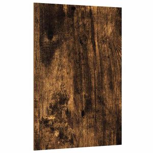 vidaXL Panneaux d&eacute;coratifs 50 pcs Ch&ecirc;ne fum&eacute; 30 x 42 x 0,27 cm