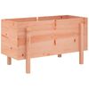 vidaXL Lit sur&eacute;lev&eacute; de jardin 101x50x57 cm bois Douglas massif