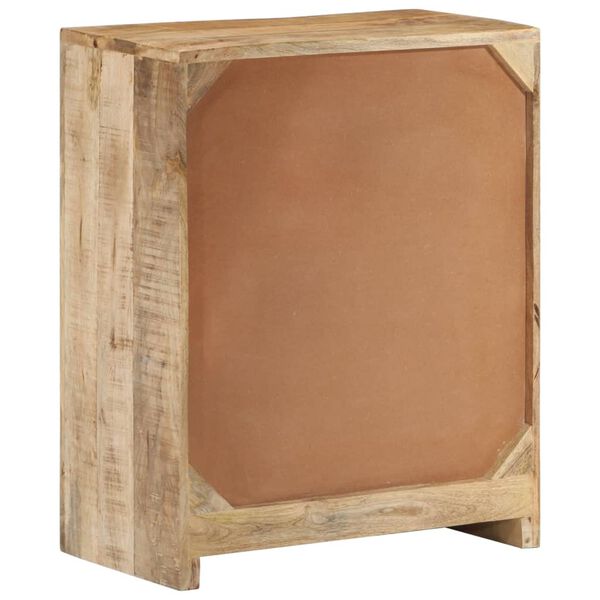vidaXL Buffet 59x33x75 cm Bois de manguier brut