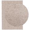 vidaXL Tapis shaggy PAMPLONA poils longs moderne beige 140x200 cm