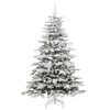 vidaXL Sapin de No&euml;l Artificiel &agrave; Branches Articul&eacute;es Blanc 210 cm