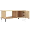 vidaXL Table basse chêne sonoma 90x50x40 cm bois d'ingénierie