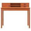 vidaXL Bureau avec tiroir Cire marron 110 x 50 x 93 cm Pin massif