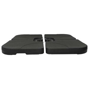 Base de parasol portable Sable/Eau 60 L