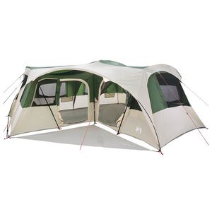 vidaXL Tente familiale avec auvent imperm&eacute;able 6 personne Vert