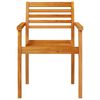 vidaXL Chaises de jardin lot de 8 59x55x85 bois massif d'acacia