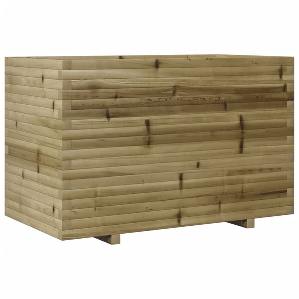 vidaXL Jardini&egrave;re 110x60x72 cm bois de pin impr&eacute;gn&eacute;