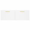 vidaXL Armoire murale blanc 100x36,5x35 cm bois d'ing&eacute;nierie