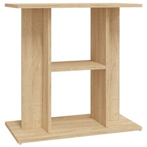 vidaXL Support pour aquarium ch&ecirc;ne sonoma 60x30x60cm bois d'ing&eacute;nierie